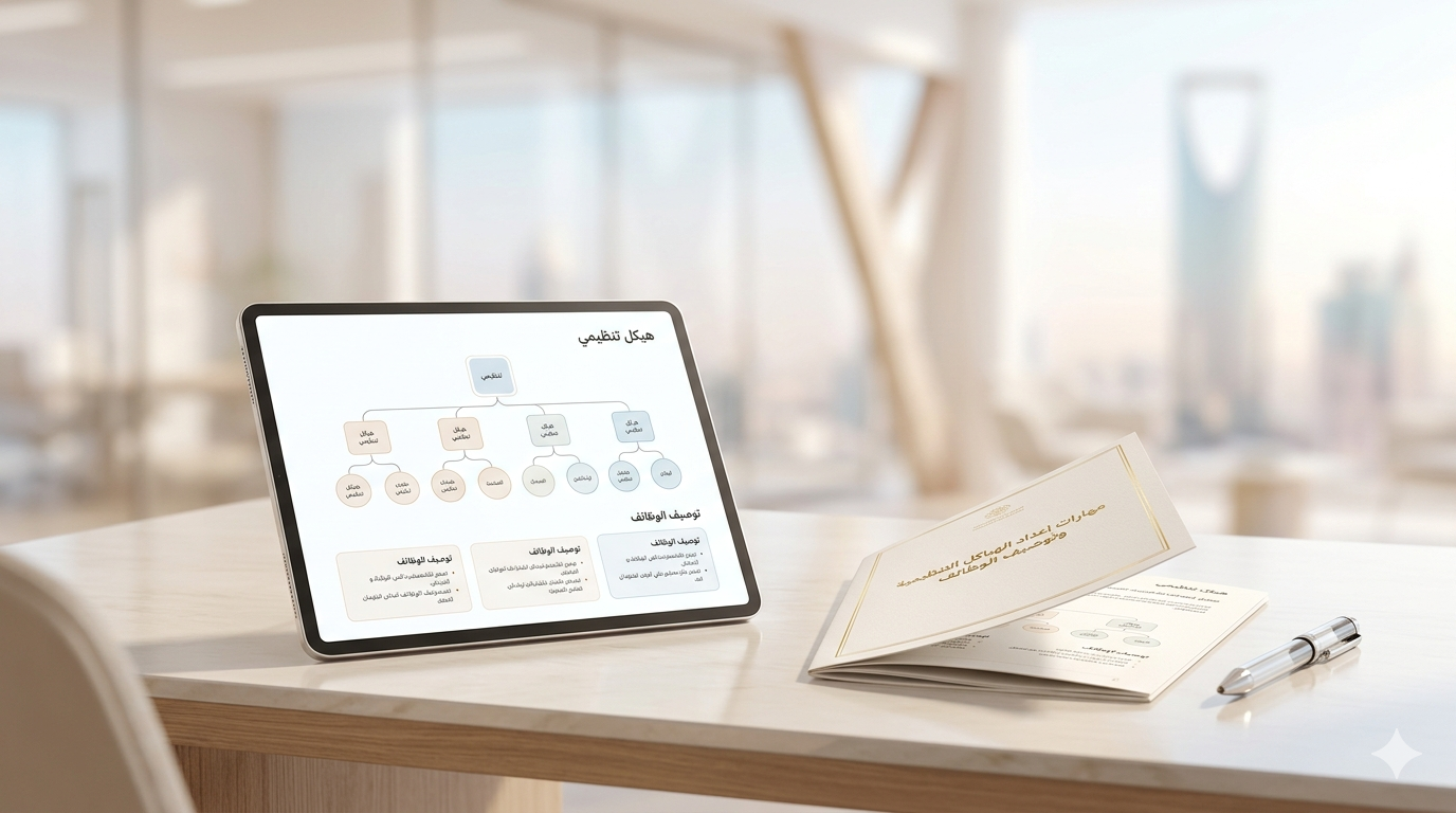 CS126 - مهارات إعداد الهياكل التنظيمية وتوصيف الوظائف